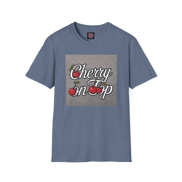 Cherry On Top Unisex Softstyle T-Shirt - Under The Stars Babe