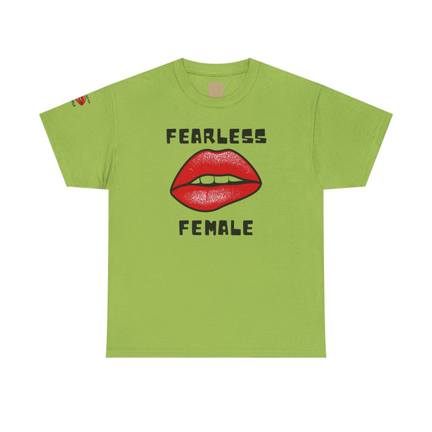 Empowering Fearless Female Tee - Unisex T-Shirt for Gender Equality Advocates