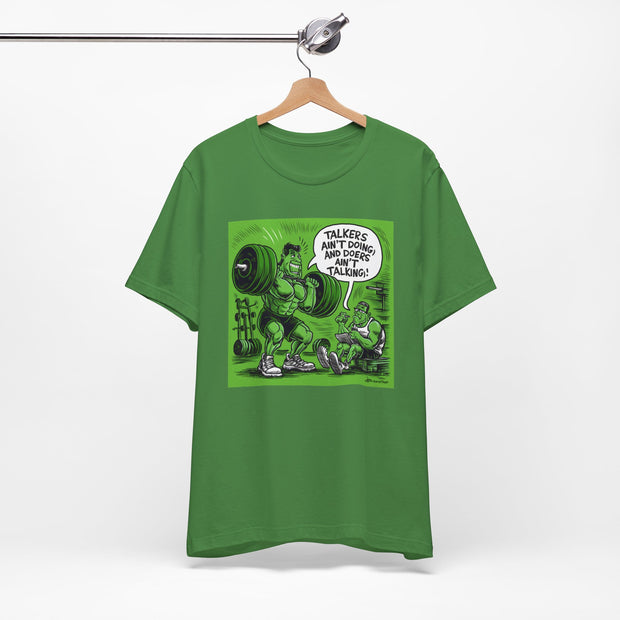 Doers Talkers Unisex Jersey Tee - Motivational & Bold - Under the Stars Babe