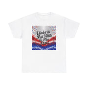 Patriot Unisex Heavy Cotton Tee - Bold & Classic - Under the Stars Babe