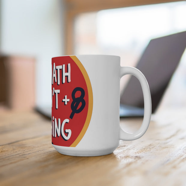 Mathing Ceramic Mug 15oz - Cute & Unique - Under the Stars Babe