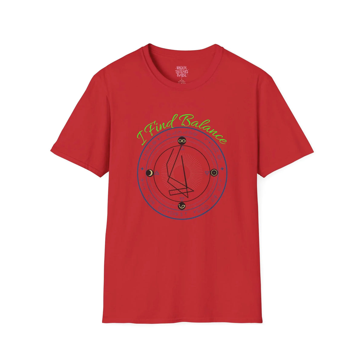 I Find Balance Sigil T-Shirt — Sigil Symbol Graphic Tee Shirt - underthestarsbabe