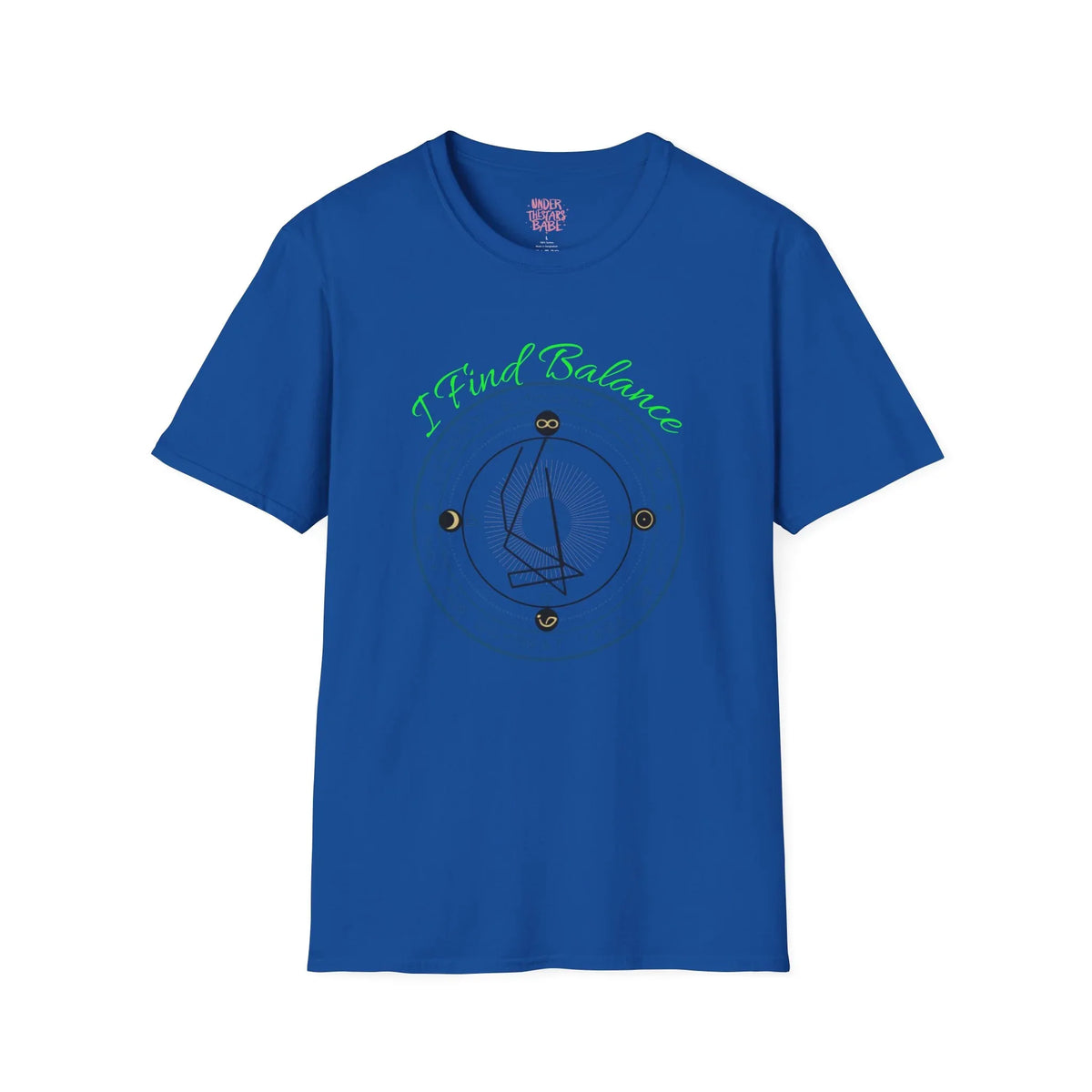 I Find Balance Sigil T-Shirt — Sigil Symbol Graphic Tee Shirt - underthestarsbabe