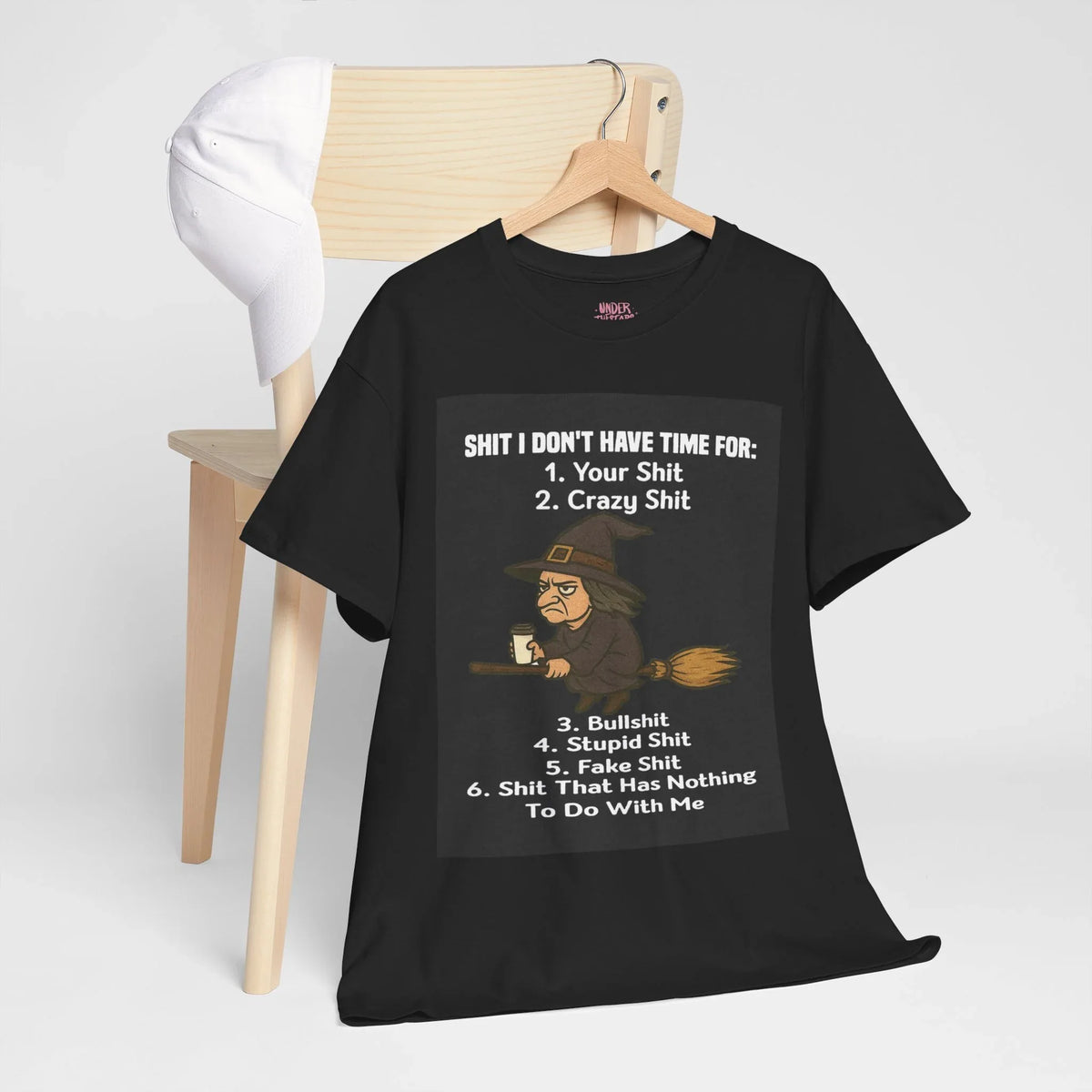 Cotton Tee S**t I Don't Have Time For List Shirt - underthestarsbabe