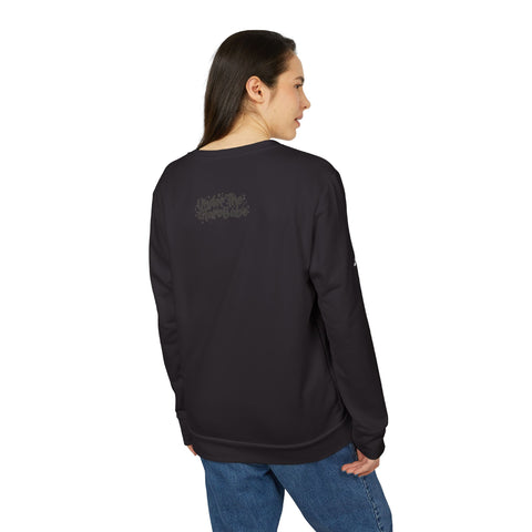 Master Student Adidas® Unisex Fleece Crewneck Sweatshirt - Under The Stars Babe