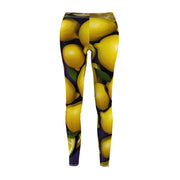 Lemons Women's Casual Leggings - Fresh & Stylish - Under the Stars Babe