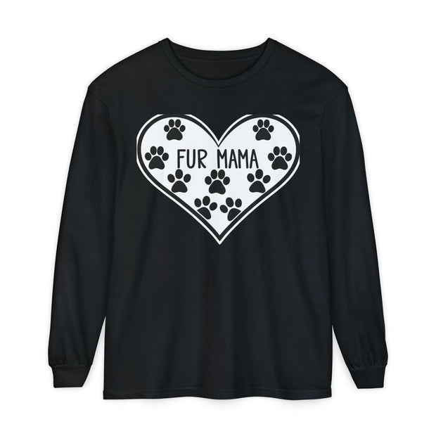 Fur Mama Long Sleeve T-Shirt | Perfect Gift for Pet Lovers | Cozy Casual Wear | Animal Lover Apparel | Birthday, Mother's Day, Pet [...]