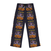 Halloween Women's Pajama Pants, Cozy Sleepwear, Festive Loungewear, Spooky Holiday Pants, Pumpkin Print PJs, Fall Gift Idea