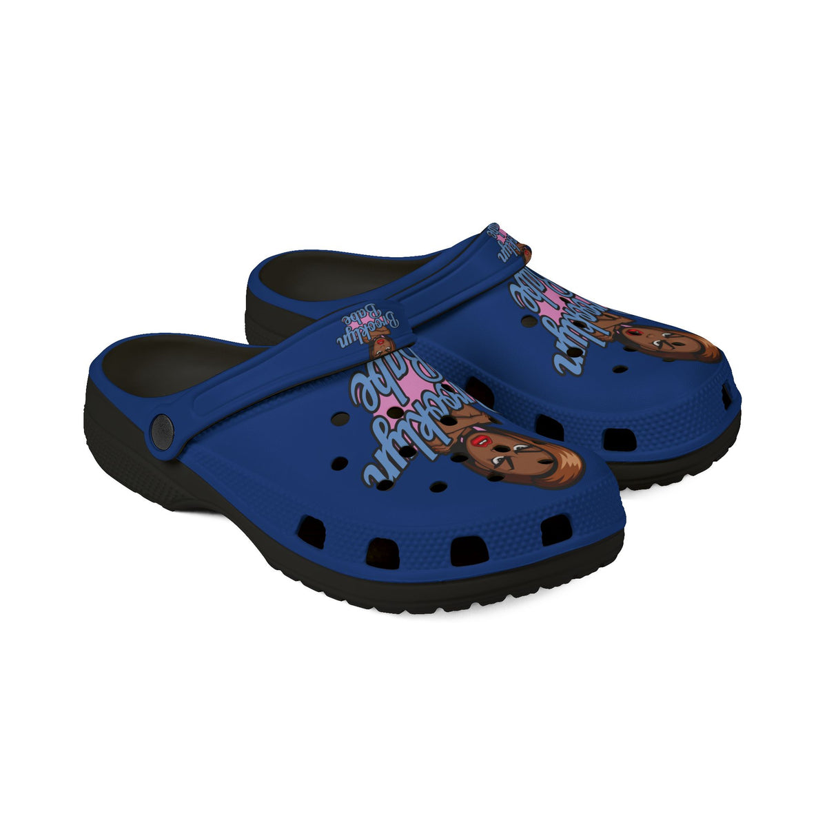 Brooklyn Babe EVA Foam Clogs — Graphic Slip-On Shoes