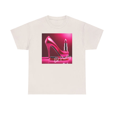 Lipstick & High Heels Unisex Cotton Tee - Trendy - Under the Stars Babe
