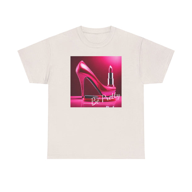 Lipstick & High Heels Unisex Cotton Tee - Trendy - Under the Stars Babe