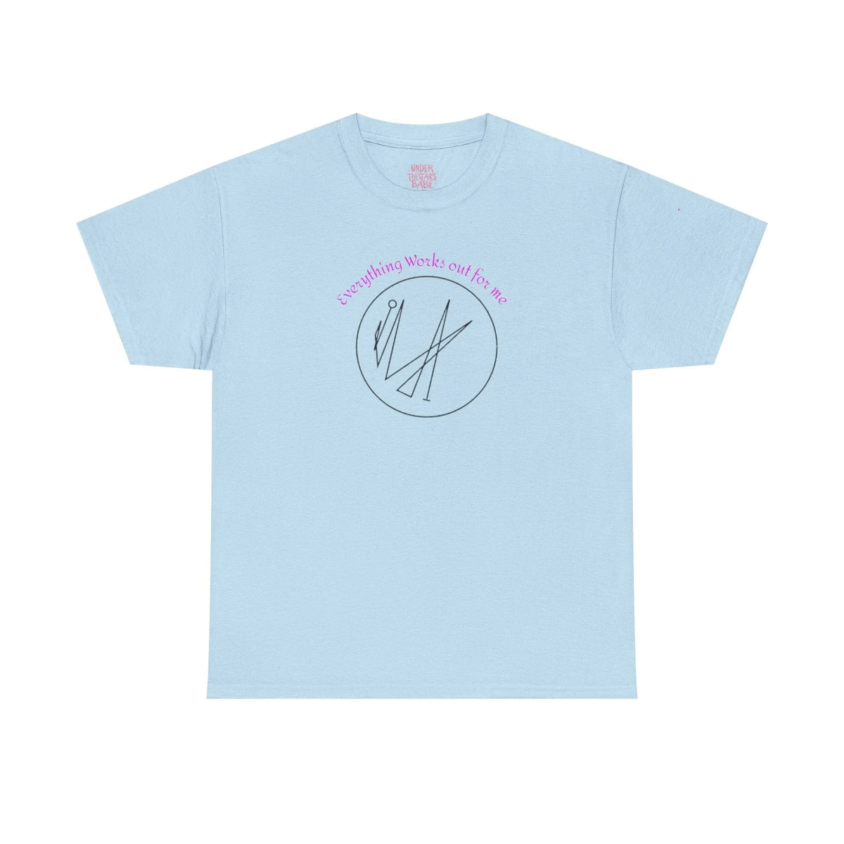 Everything Works Out For Me Sigil Energy Tee - underthestarsbabe