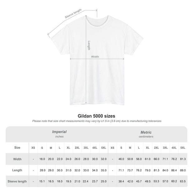 Pumpkin Unisex Heavy Cotton Tee