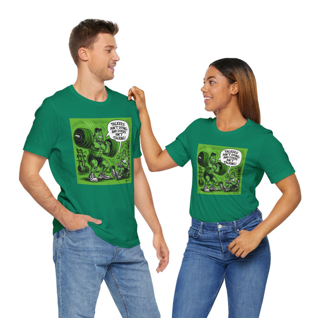 Doers Talkers Unisex Jersey Tee - Motivational & Bold - Under the Stars Babe