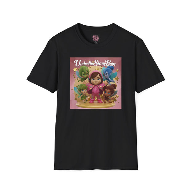 Under the Stars Babe Fairies Softstyle Tee - Whimsical & Stylish