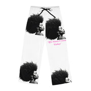 Afro Kisses & Cocoa Wishes Women's Pajama Pants - Relaxation Sleepwear Cozy Loungewear
