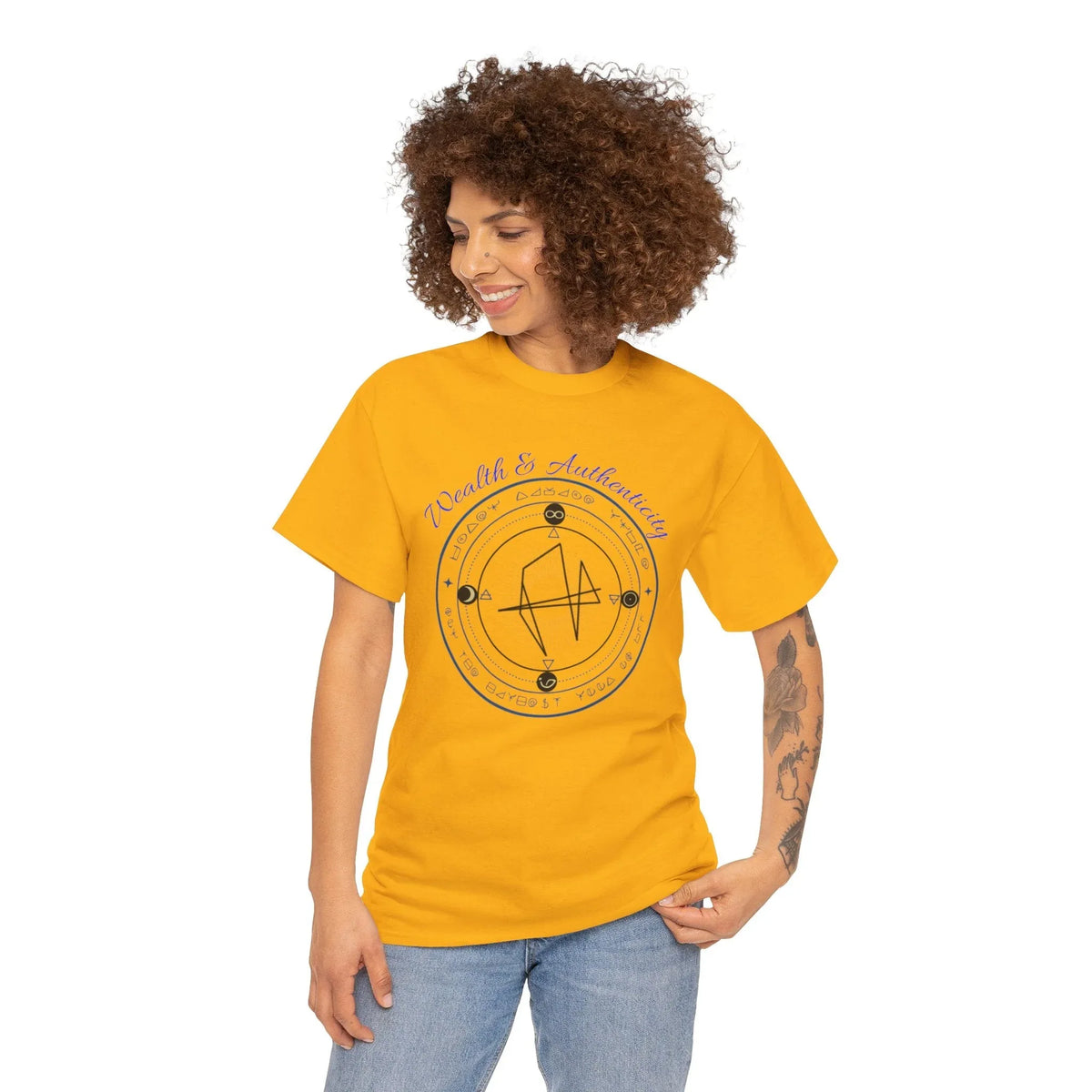 Wealth & Authenticity Sigil T-Shirt - underthestarsbabe