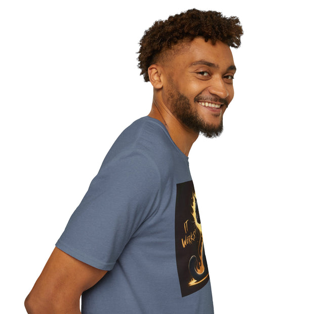 It Works Unisex Softstyle T-Shirt - Bold & Motivating - Under the Stars Babe