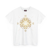 Gold Flower Of Life Unisex Graphic Tee