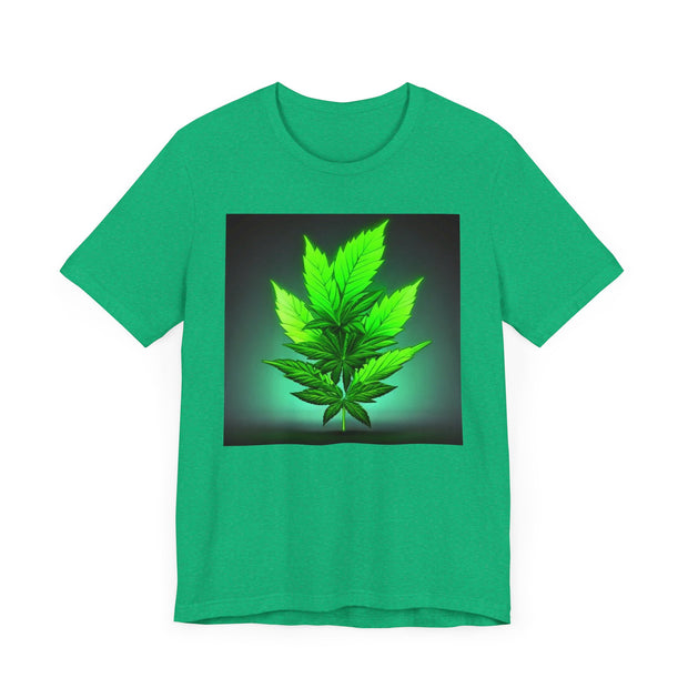 Healing Leaf Unisex Jersey Tee - Natural & Stylish - Under the Stars Babe