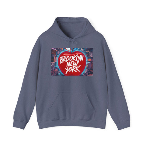 Brooklyn NY Unisex Cotton Hoodie - Under The Stars Babe