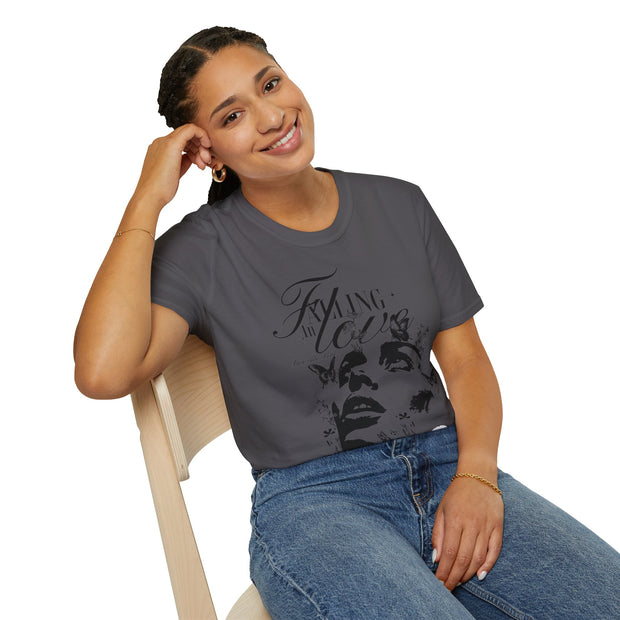 Falling in Love Unisex Softstyle T-Shirt - Romantic & Soft - Under the Stars Babe