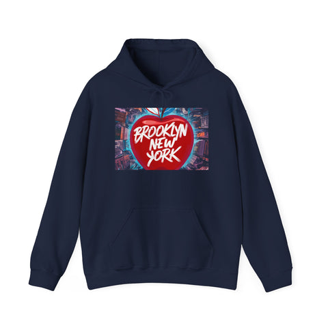 Brooklyn NY Unisex Cotton Hoodie - Under The Stars Babe
