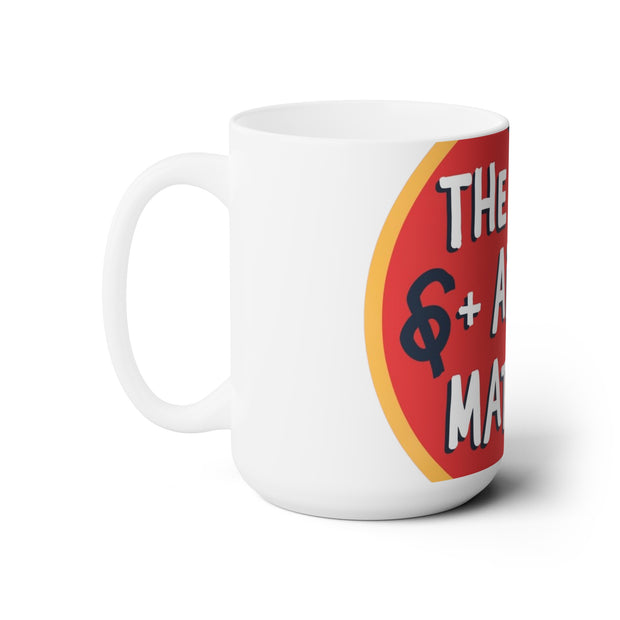 Mathing Ceramic Mug 15oz - Cute & Unique - Under the Stars Babe
