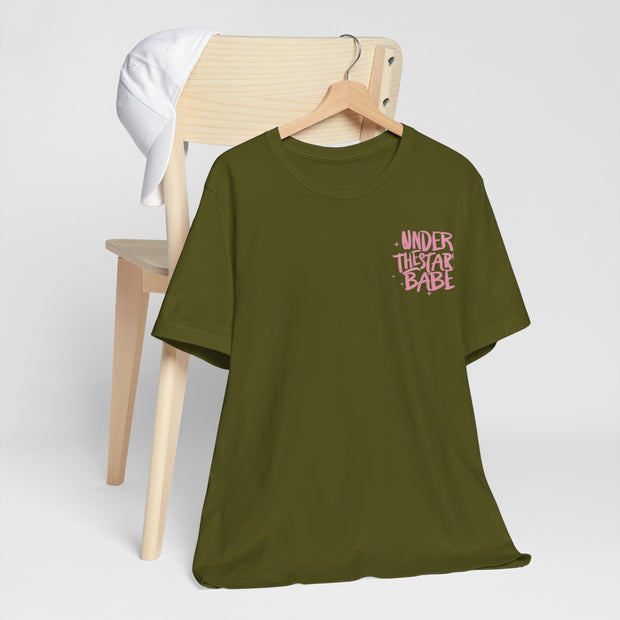 Essential Unisex Jersey Short Sleeve Tee - Classic & Comfortable - Under the Stars Babe