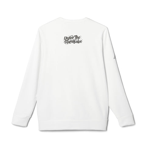 Master Student Adidas® Unisex Fleece Crewneck Sweatshirt - Under The Stars Babe