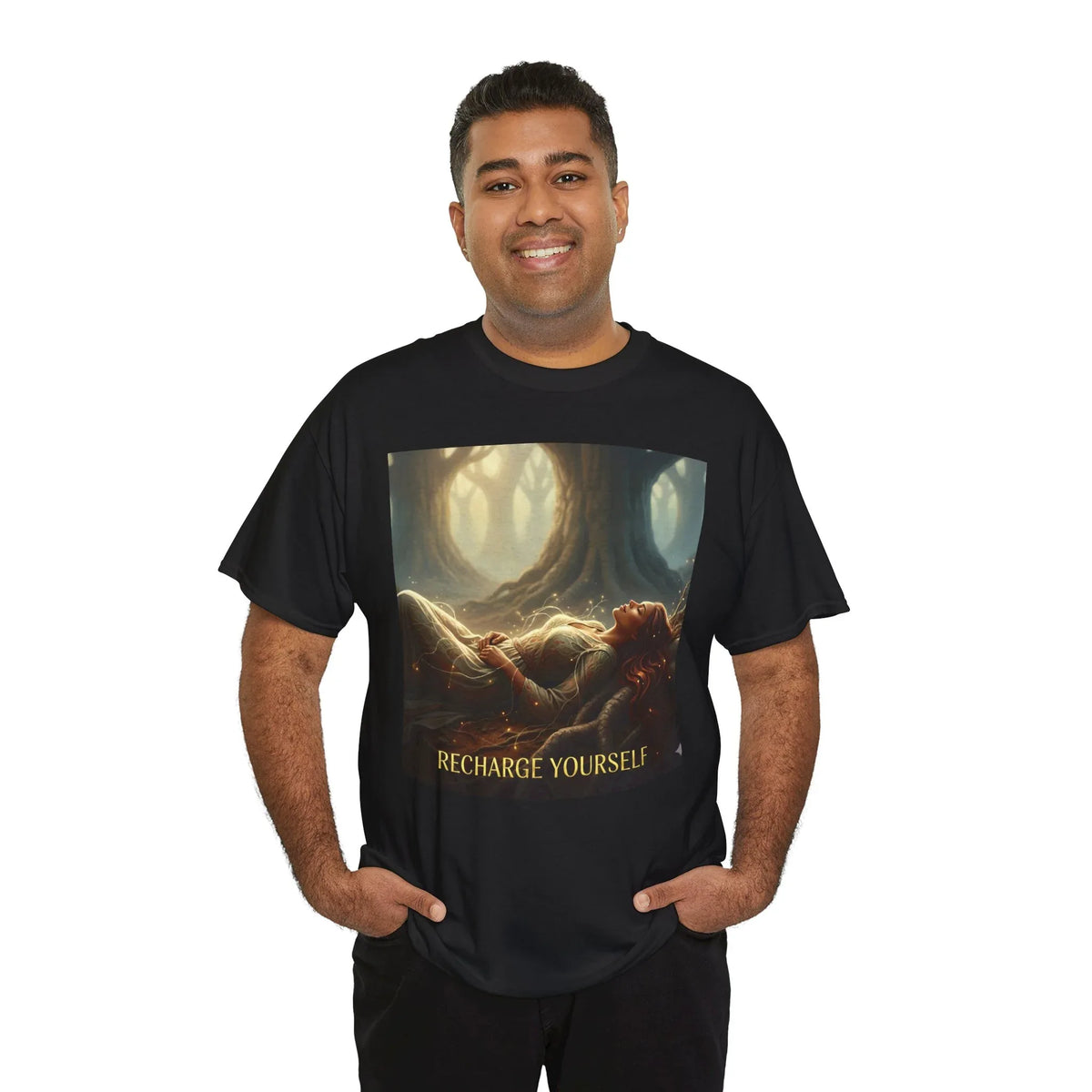 Recharge Yourself Wellness T-Shirt - underthestarsbabe