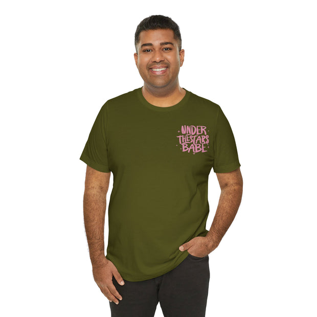 Essential Unisex Jersey Short Sleeve Tee - Classic & Comfortable - Under the Stars Babe