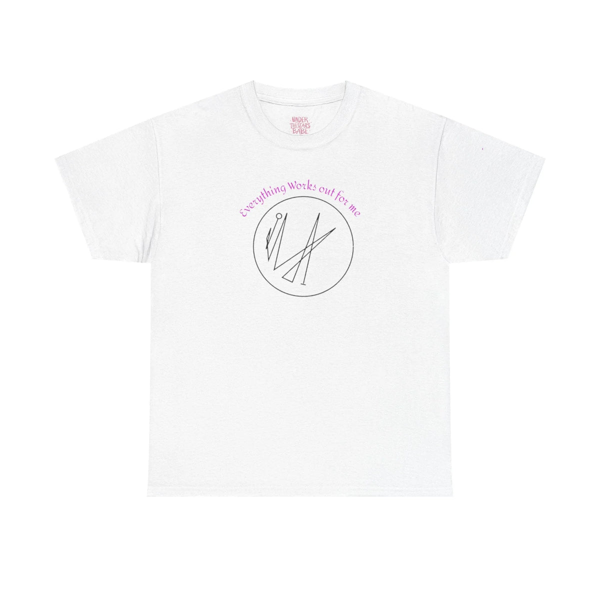 Everything Works Out For Me Sigil Energy Tee - underthestarsbabe