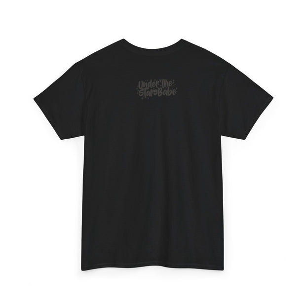 Neon Under the Stars Babe Heavy Cotton Tee - Bold & Trendy