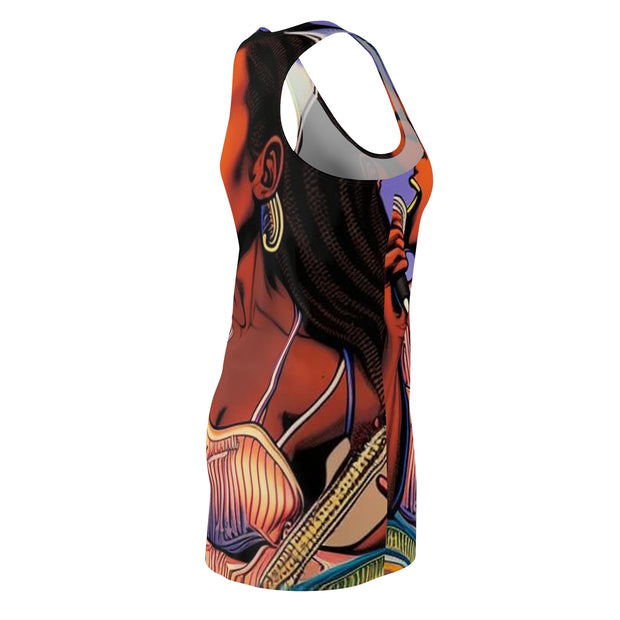 Bessie Women's Racerback Dress - Trendy & Comfy - Under the Stars Babe