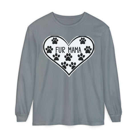 Fur Mama Long Sleeve T-Shirt | Perfect Gift for Pet Lovers | Cozy Casual Wear | Animal Lover Apparel | Birthday, Mother's Day, Pet [...]