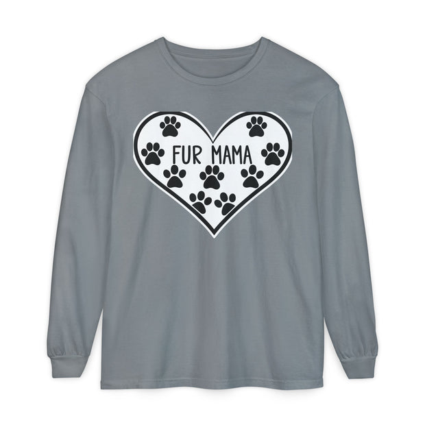 Fur Mama Long Sleeve T-Shirt | Perfect Gift for Pet Lovers | Cozy Casual Wear | Animal Lover Apparel | Birthday, Mother's Day, Pet [...]