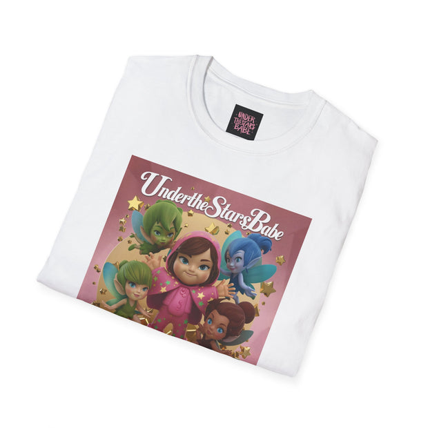 Under the Stars Babe Fairies Softstyle Tee - Whimsical & Stylish