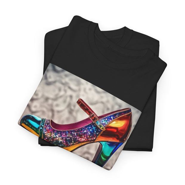 Disco Nights Unisex Heavy Cotton Tee - Retro Vibes - Under the Stars Babe
