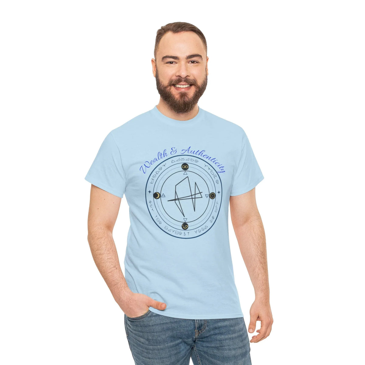 Wealth & Authenticity Sigil T-Shirt - underthestarsbabe