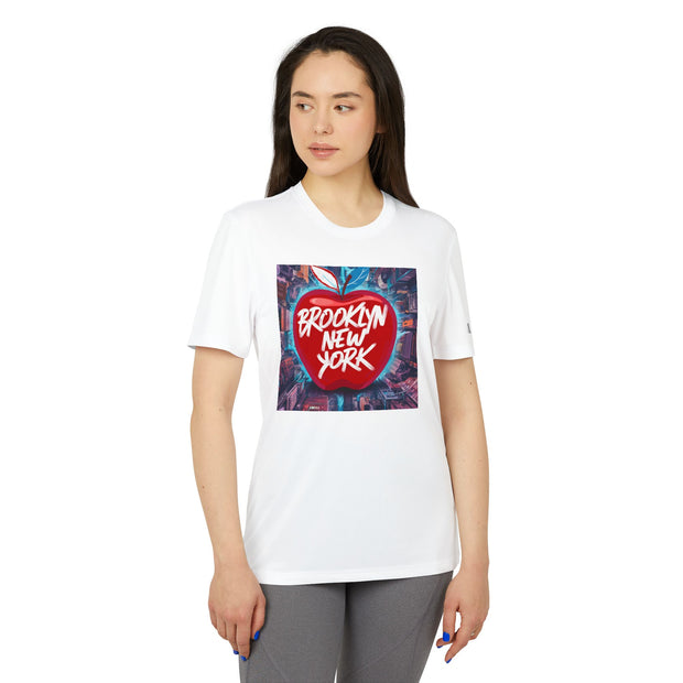 Brooklyn NY Adidas® Unisex Sport T-Shirt - Under The Stars Babe
