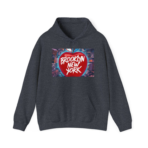 Brooklyn NY Unisex Cotton Hoodie - Under The Stars Babe