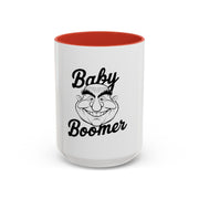 Baby Boomer Accent Coffee Mug 11-15oz - Retro Cool - Under the Stars Babe