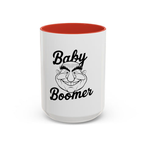 Baby Boomer Accent Coffee Mug 11-15oz - Retro Cool - Under the Stars Babe