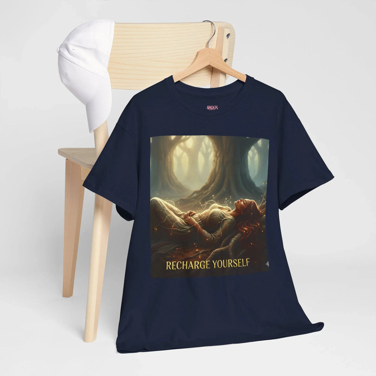 Recharge Yourself Wellness T-Shirt - underthestarsbabe