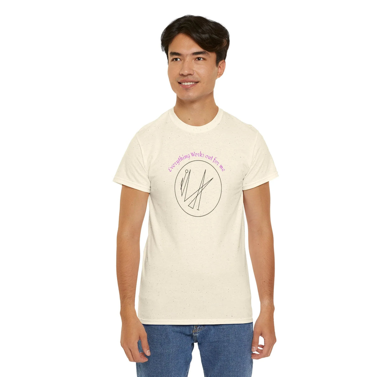 Everything Works Out For Me Sigil Energy Tee - underthestarsbabe
