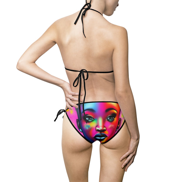 Tee Tee Women's Bikini Swimsuit - Trendy & Fun - Under the Stars Babe