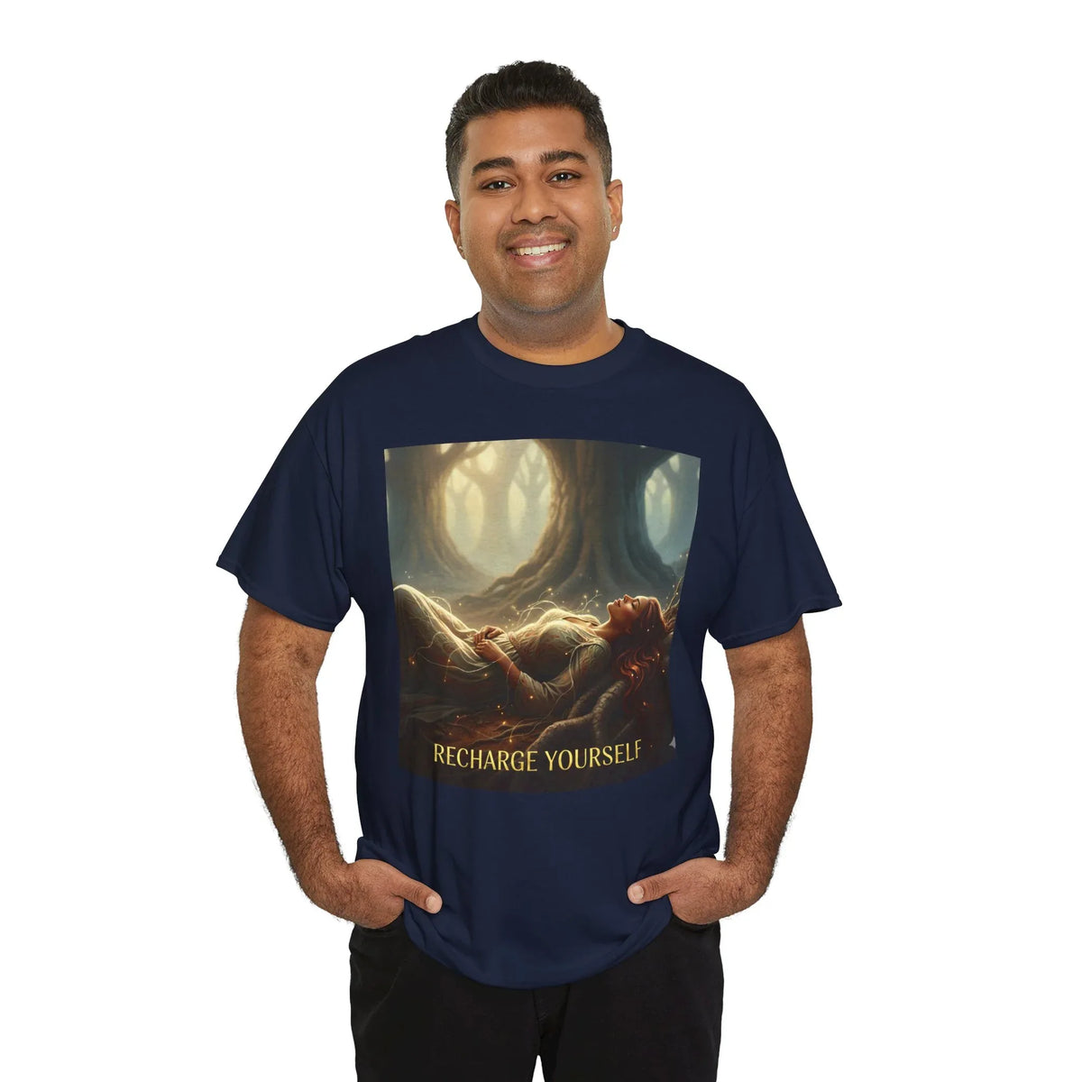 Recharge Yourself Wellness T-Shirt - underthestarsbabe
