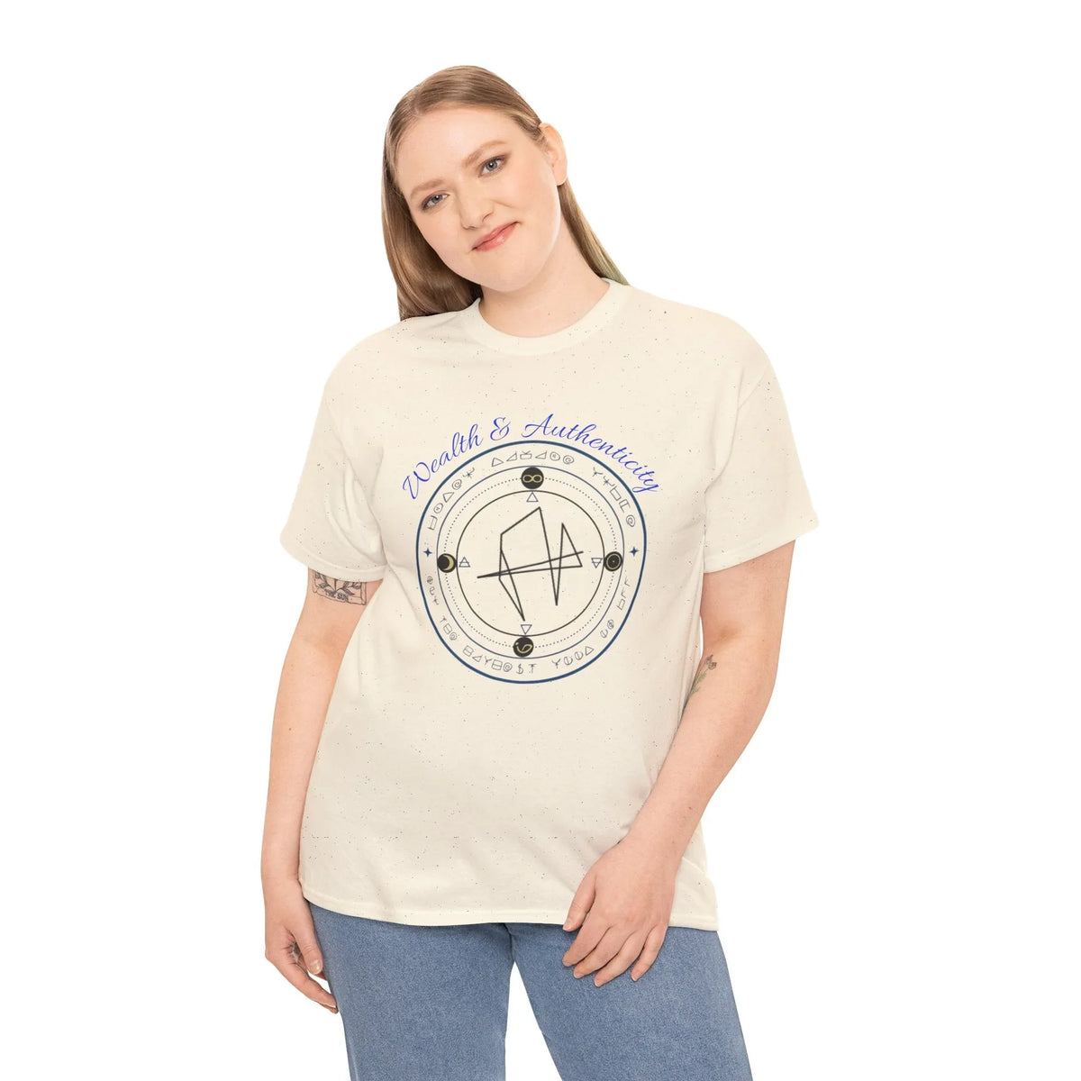 Wealth & Authenticity Sigil T-Shirt - underthestarsbabe