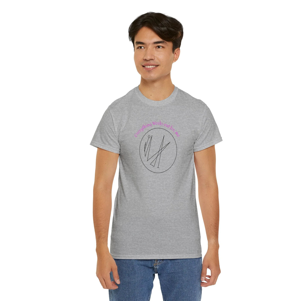 Everything Works Out For Me Sigil Energy Tee - underthestarsbabe